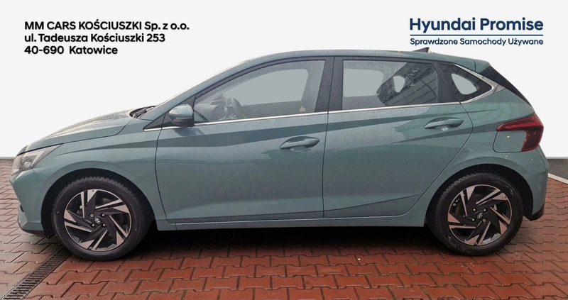 Hyundai i20 cena 75900 przebieg: 15911, rok produkcji 2023 z Andrychów małe 154